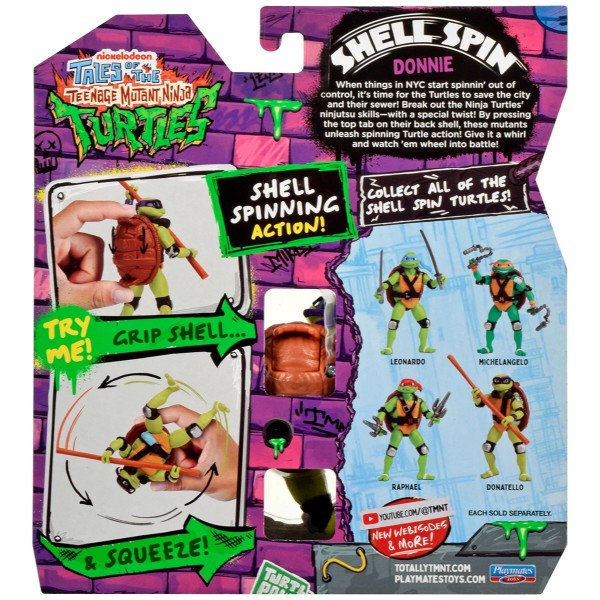 Фото - Коллекционная фигурка TMNT серии Черепашки-Ниндзя. Панцирный вихрь – ДОН (83830)